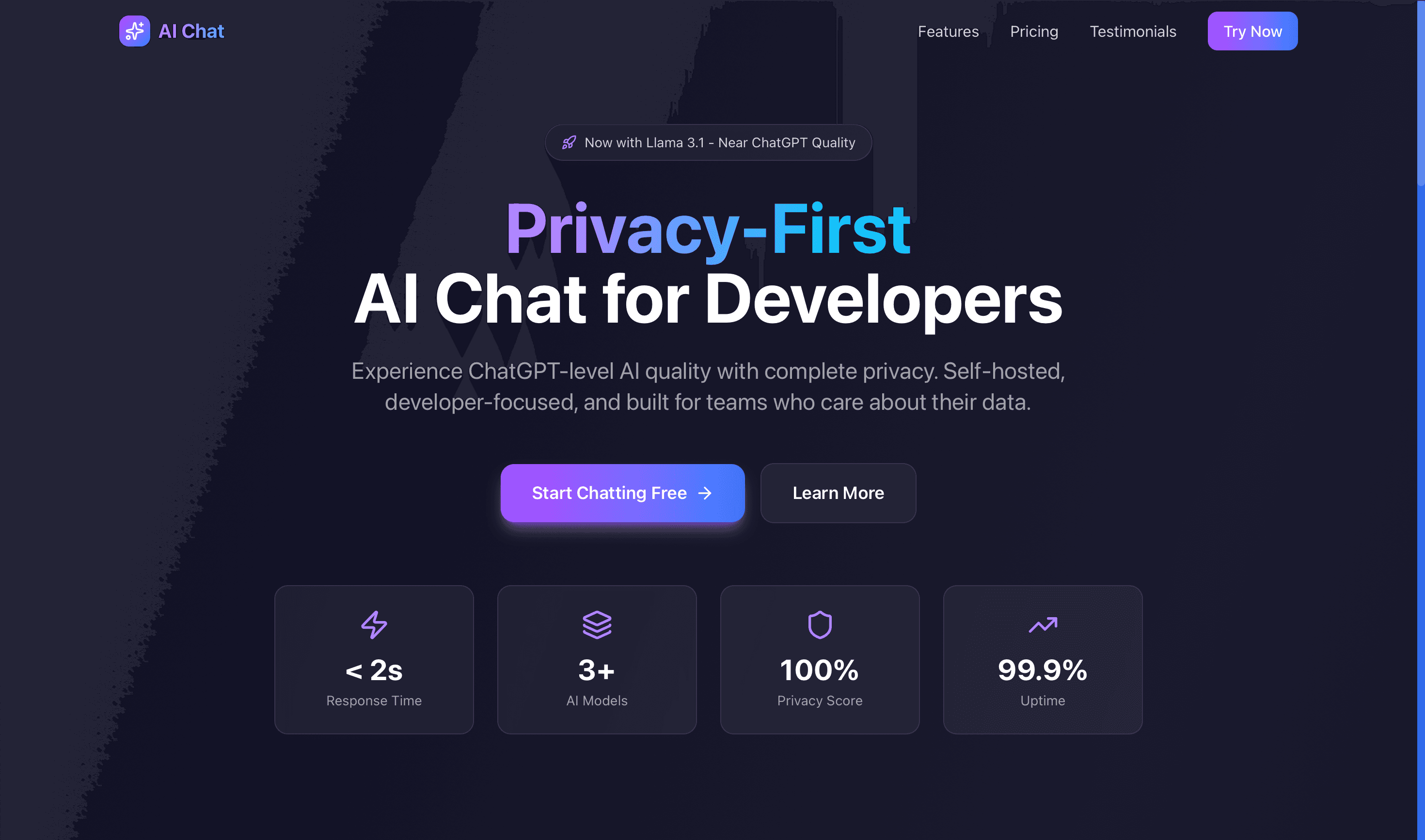 AI Chat preview