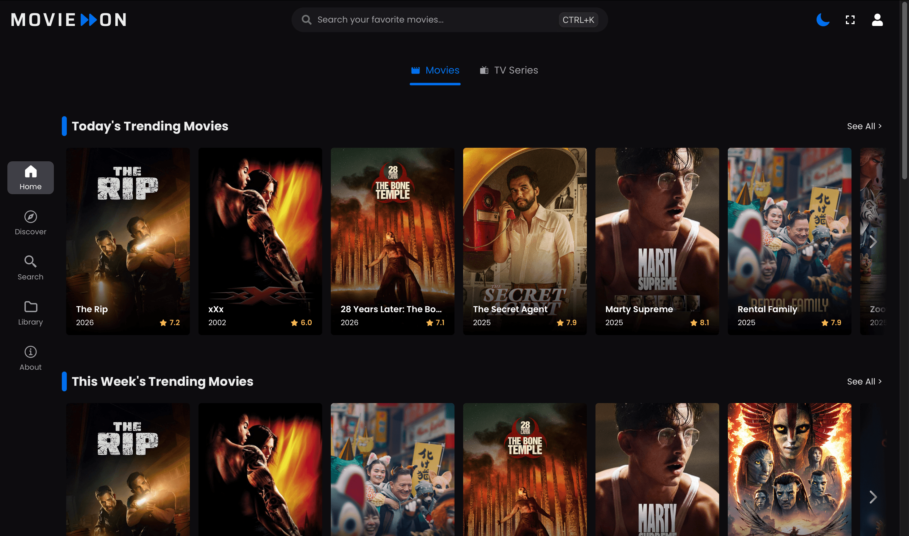Movie On preview