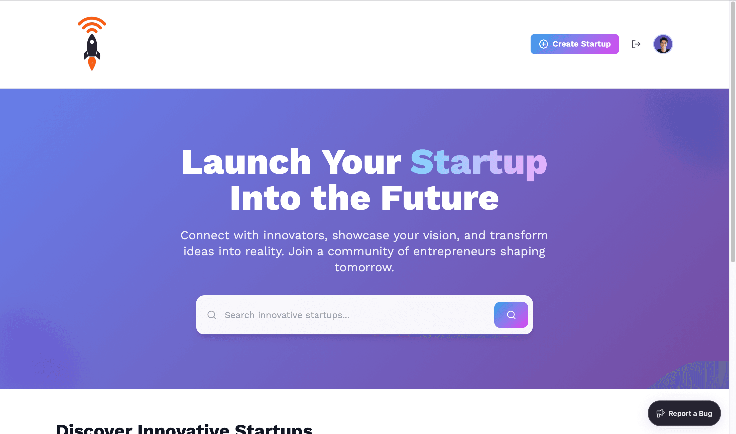 Startup Pitch preview
